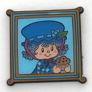 Strawberry Shortcake Picture Frame Lapel Pin Blueberry Muffin